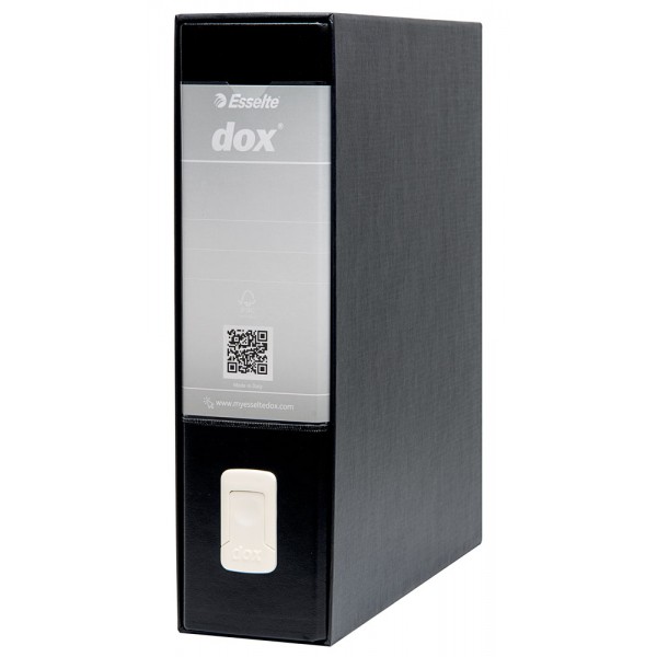 Registratore commerciale dox1 d.8 cm nero colore nero colore nero