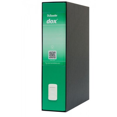 Registratore protocollo dox2 d.8 cm verde colore nero colore verde