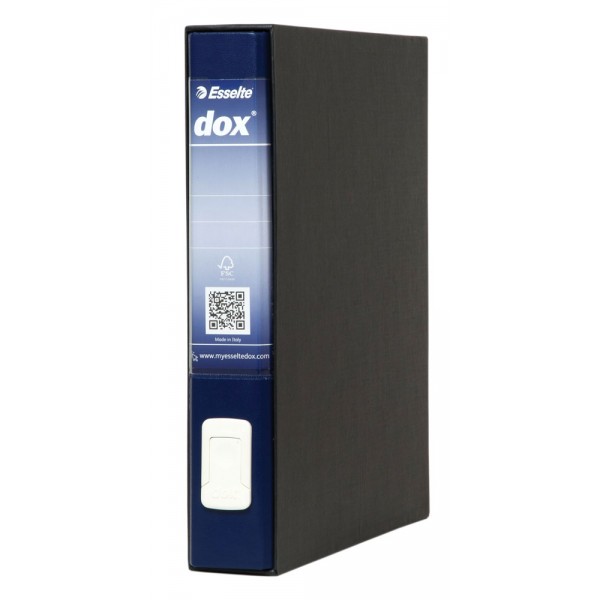 Registratore commerciale dox4 d.5 cm blu colore nero colore blu