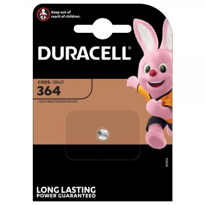 DURACELL batteria all'ossido di argento 364 1.55V per orologi