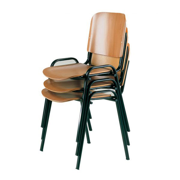 Seduta visitatore dado s colore legno