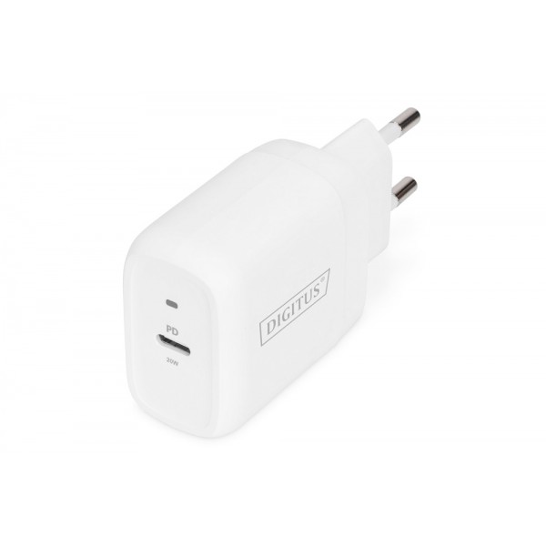 Adattatore di ricarica universale usb-c 20w colore bianco