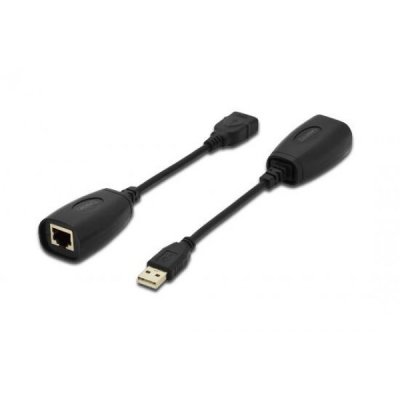 DIGITUS amplificatore di segnale USB tramite cavo di rete cat 5, 5e o cat 6