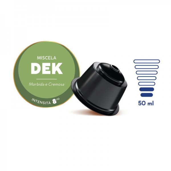 Capsule caffe' verde dek