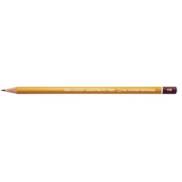 Matita Koh-I-Noor in grafite con fusto esagonale - B - 12pz