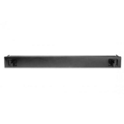 Pannello cieco 1 unita' per armadio rack 19" colore nero