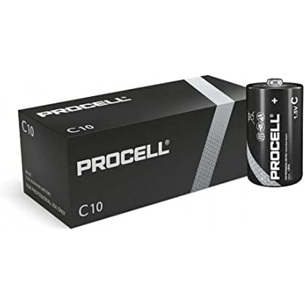 DURACELL batteria alcalina mezza torcia C MN1400 1,5V