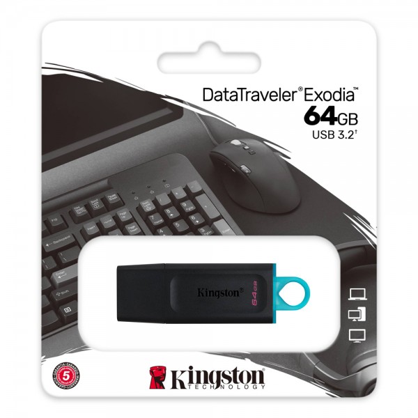 KINGSTON chiavetta USB 3.2 da 64GB