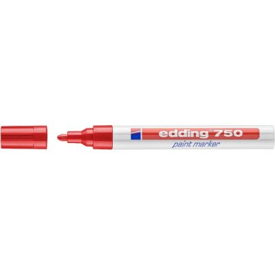 EDDING Marcatore permanente a vernice - Rosso