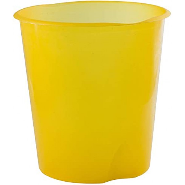 Cestino gettacarte colore giallo