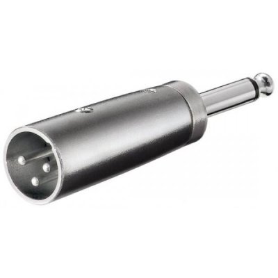 LINK adattatore XLR 3 poli maschio - JACK 6,35mm maschio