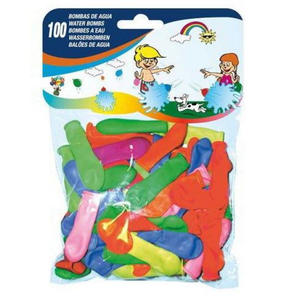 Palloncini bombe d'acqua 8cm, 100pz