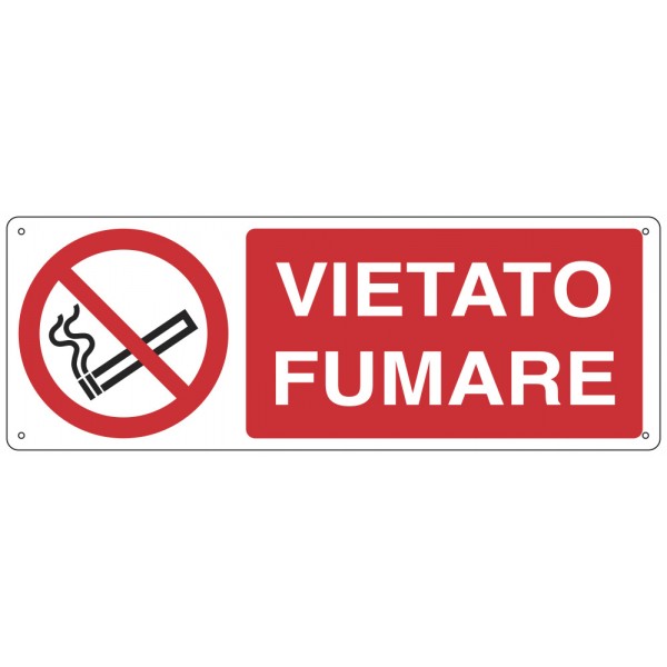 Cartello "vietato fumare"
