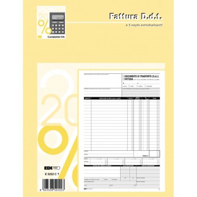 Blocco documento di trasporto