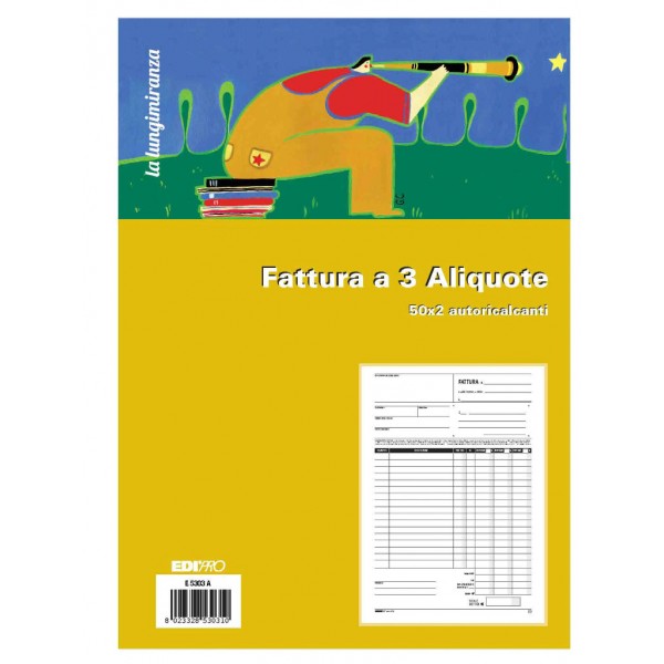 Blocco fattura 3 aliquote