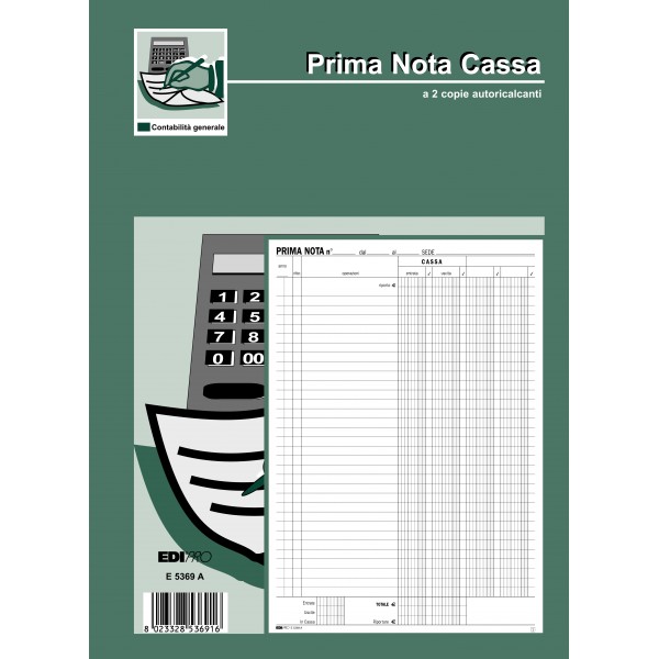 Blocco prima nota cassa