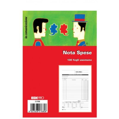 Blocco nota spese