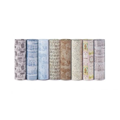 Ecocarta retrò - carta regalo colore assortiti pastello grammatura 65gr