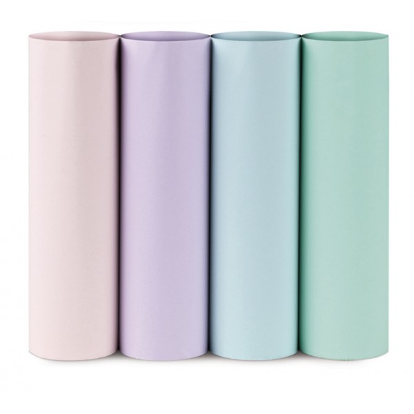 Ecocarta pastel - carta regalo colore assortiti pastello grammatura 65gr