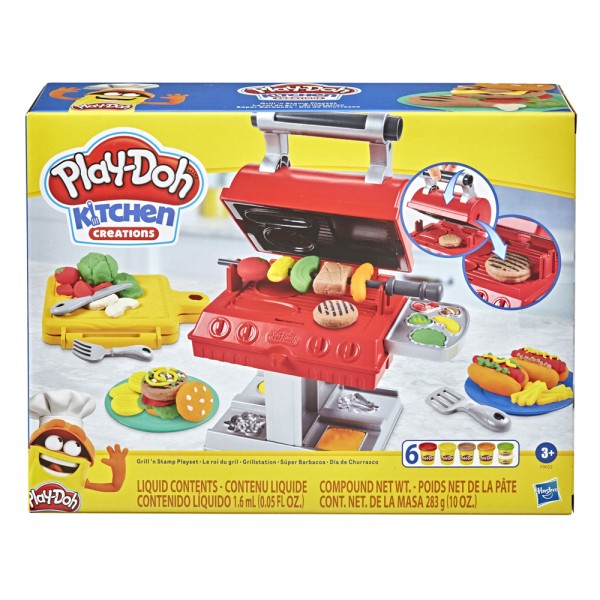 Barbecue playset colore fantasia