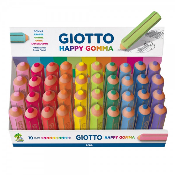 Happy gomma colore assortiti