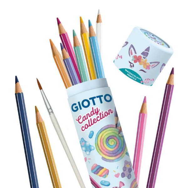 Candy collection - pastelli acquerellabili colore assortiti