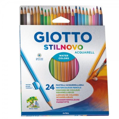 Astuccio pastelli stilnovo acquarell colore assortiti