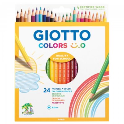 Astuccio pastelli colors smile colore assortiti