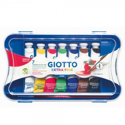 Tempera in tubetto colore assortiti