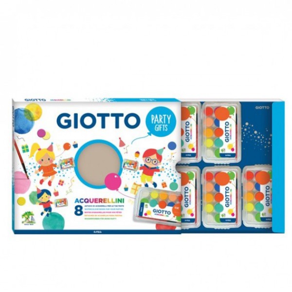 Party gift - aquerellini colore assortiti