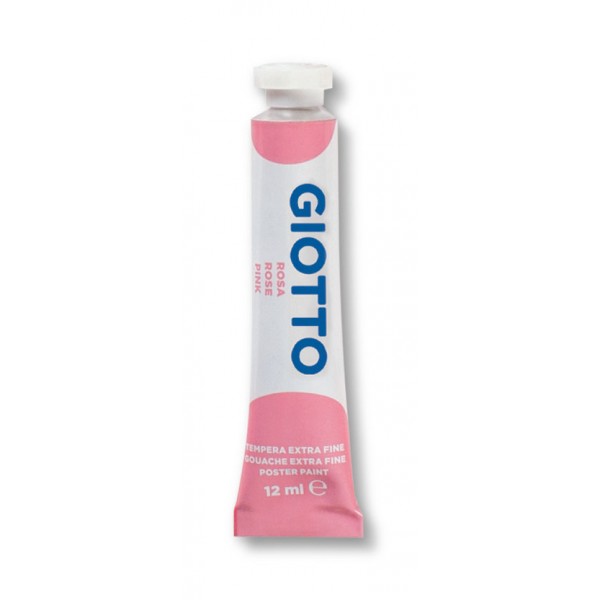 Tempera in tubetto colore rosa