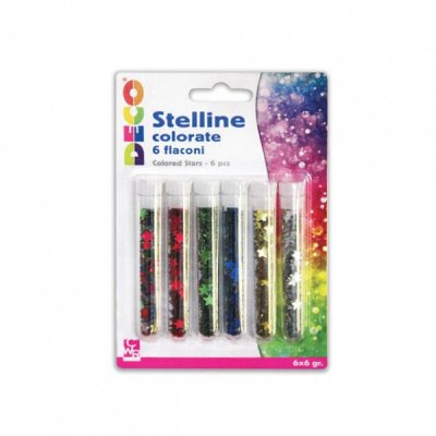 Stelline metallizzate colore assortiti metal.