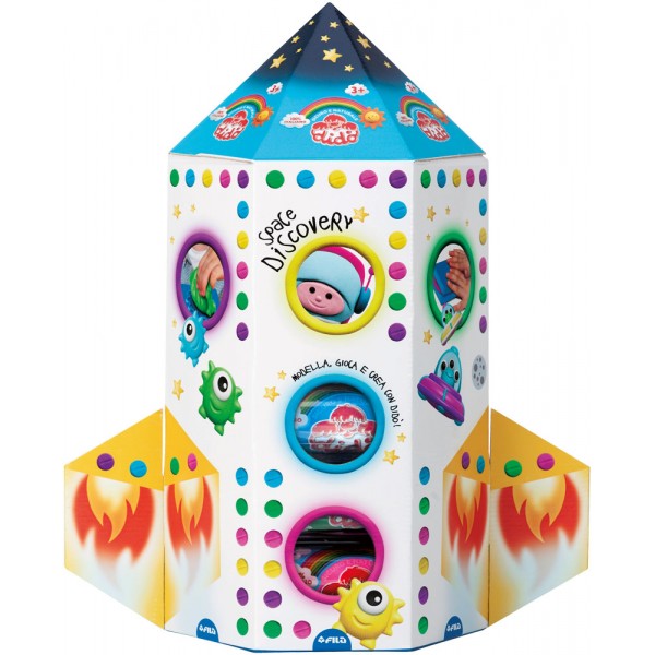 Space discovery - pasta modellabile colore assortiti