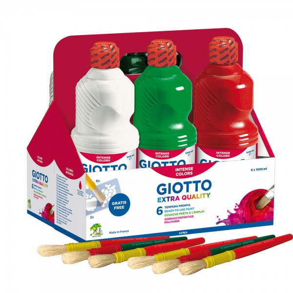 Schoolpack - tempera in flacone colore assortiti
