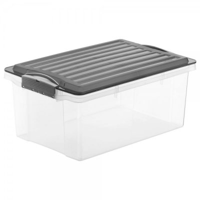 Stackbox - contenitore multiuso colore trasparente
