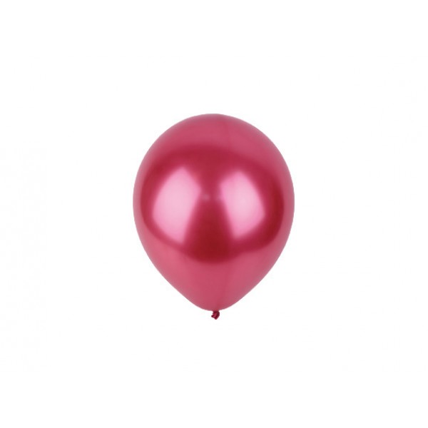 Palloncini colore rosso metallizzato