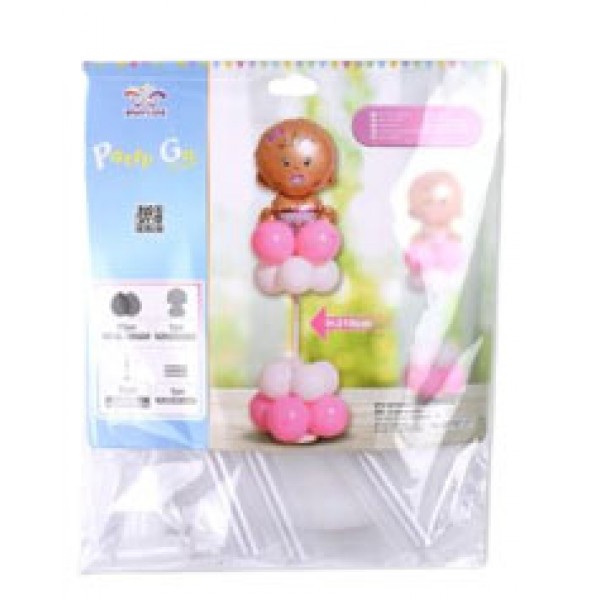 Set palloncini bambina colore assortiti