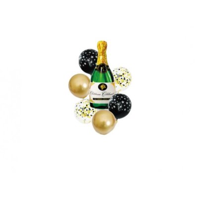 Set palloncini champagne colore assortiti