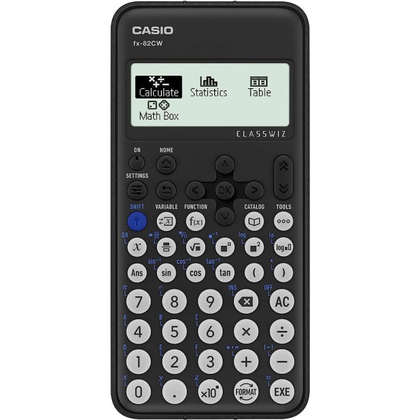 Fx-82cw calcolatrice scientifica colore nero