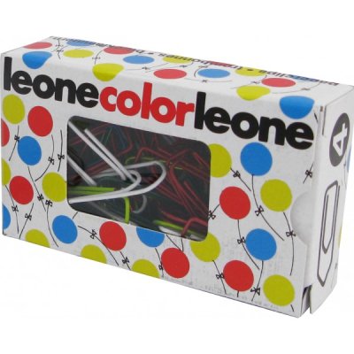 Leone color - fermagli colorati colore assortiti tipo punta punta triangolare