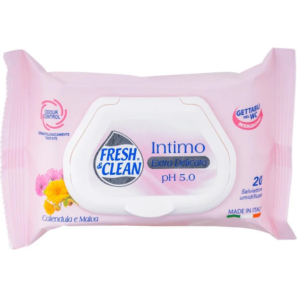 FRESH e CLEAN salviettine intime umidificate