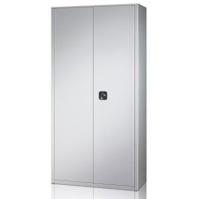 Armadio multiuso con vano portascope colore grigio