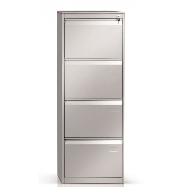 Classificatore 4 cassetti colore grigio