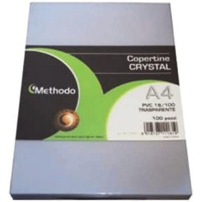 Crystal - copertine per rilegatura colore trasparente grammatura 180my