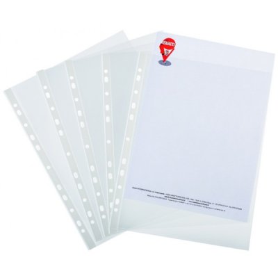Buste foratura universale, buccia 22x30cm colore trasparente