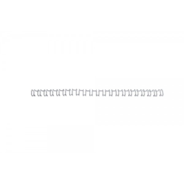 Wirebind - spirali metalliche colore argento