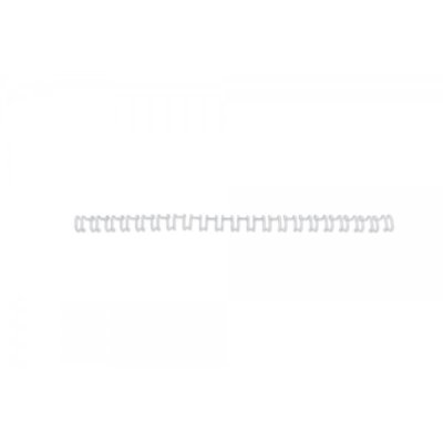 Wirebind - spirali metalliche colore bianco