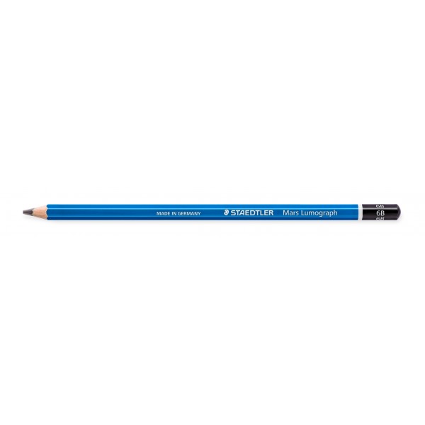 Matita STAEDTLER in grafite con fusto esagonale, resistente alla rottura - 6B