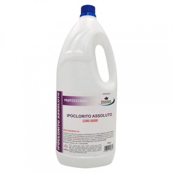 CLEAN PROFESSIONAL ipoclorito professionale al 15%