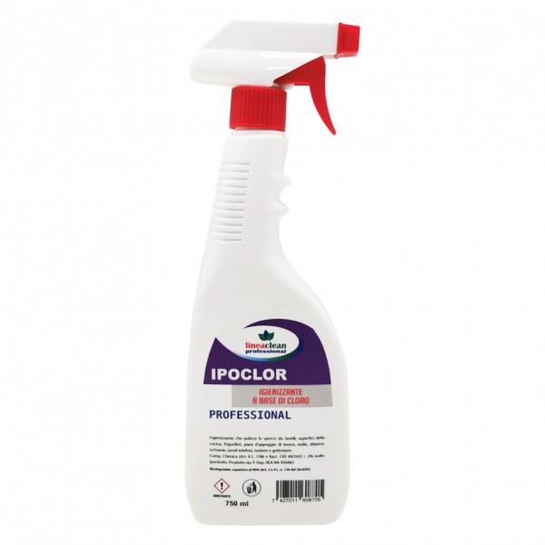 CLEAN PROFESSIONAL multiuso sgrassatore sanitizzante con ipoclorito
